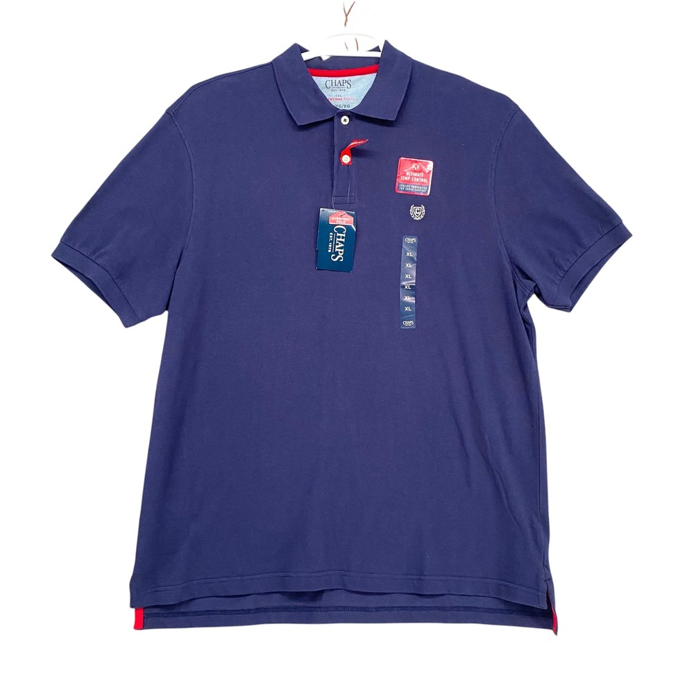 Chaps Everyday Polo Ultimate Temp Control Cooling Properties XL NWT